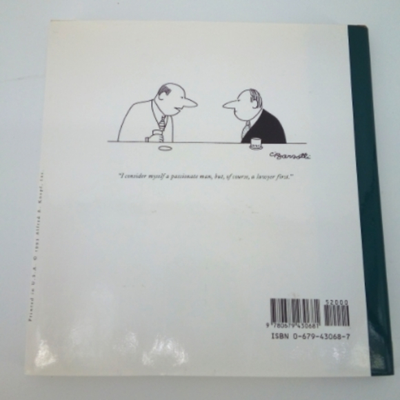 The New Yorker Other Vintage The New Yorker Book Of Lawyer Cartoons